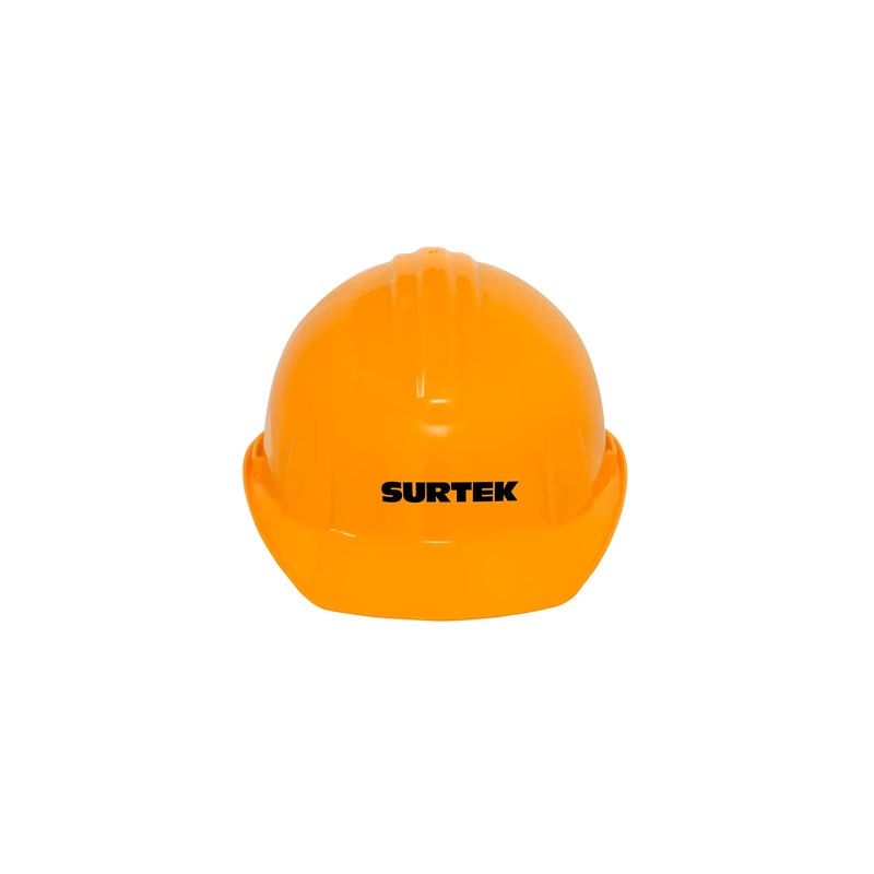 Casco de seguridad con ajuste de intervalos, color naranja Surtek