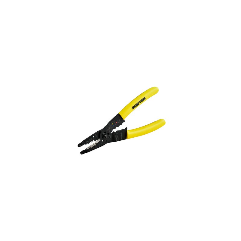 Pinza pelacable 10-22 AWG de  8" Surtek
