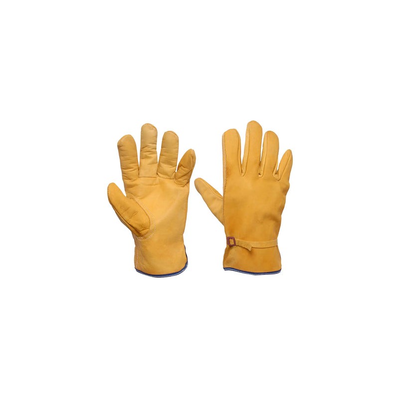 Guantes tipo argonero de piel de vacuno con cintillo unitalla Surtek