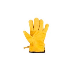 Guantes tipo argonero de piel de vacuno con cintillo unitalla Surtek