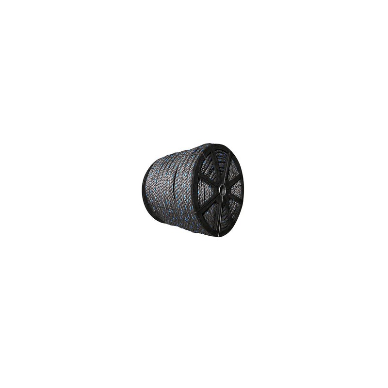 Cuerda de polipropileno gris en carrete 4 mm Surtek