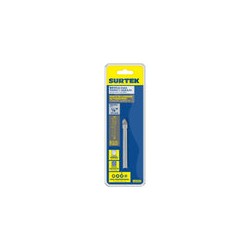 Broca para vidrios y azulejos de acero con cabeza de carburo de tungsteno 1/8" Surtek